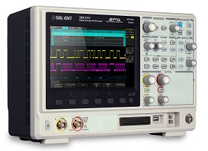 Siglent SDS2302 2CH 2GSA 28Mpoints 8TFT Oszilloskop 300MHZ 2CH Digital Speicher Oszilloskop Siglent SDS2302 8TFT 28Mpoints