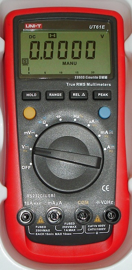 Auto Range 10kHz TRMS Digital Multimeter UNI-T UT61E mit I/O Auto Range 10kHz TRMS Digital Multimeter UNI-T UT61E mit I/O