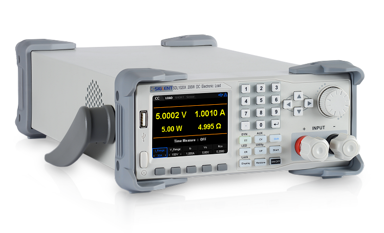 Siglent SDL1020X Elektronische Last Frontansicht