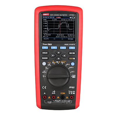 uni-t ut181a logging Display