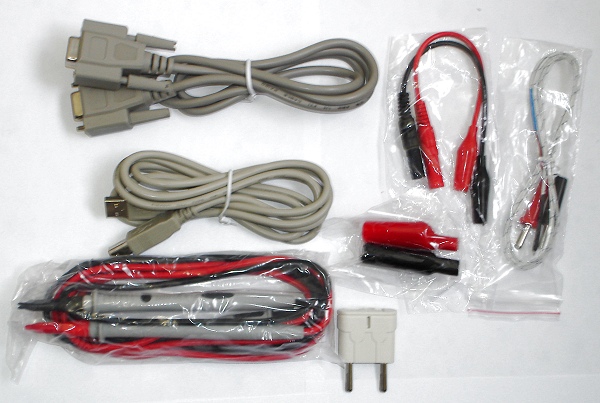UT804 Kabelsatz RS232 USB Messkabel, Klemmen Temperatur