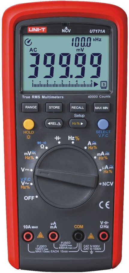 uni-t ut1171a 40.000 Counts Marken Multimeter Gerteansicht