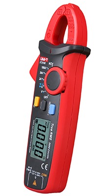 Uni-T UT210E seitlich DC AC TRMS Strom Zangenmultimeter 2000 Counts Zangenffnung 17mm mit N.C.V VFC Display Backlight zuschaltbar 