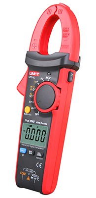 Uni-T UT216C 30mm  DC AC TRMS Strom Zangenmultimeter gro NCV VFC Diasplay Beleuchtung, mit Zangen Zusatzled