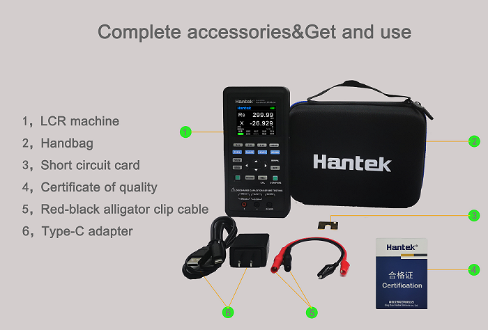 Hantek 1833C LCR Meter