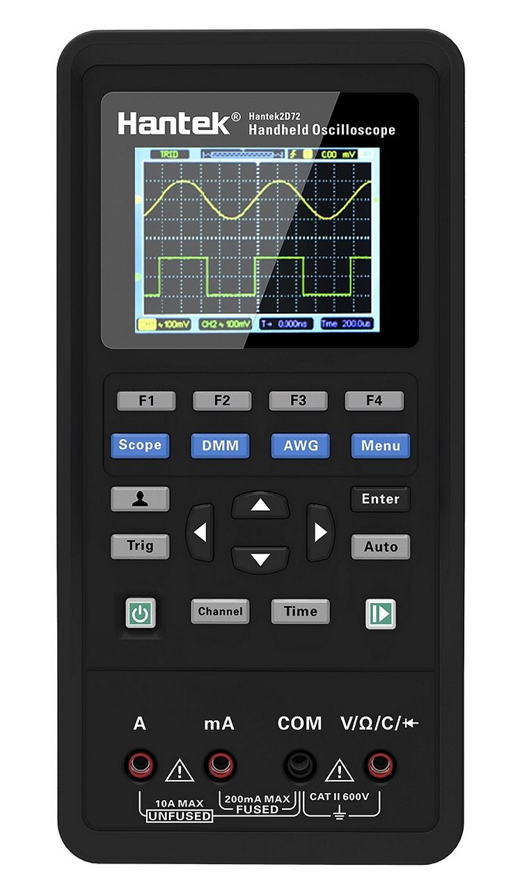 Hantek 2c 2d Serie user interface