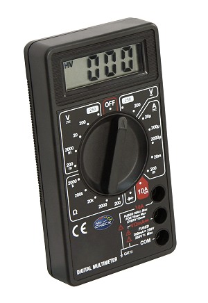MC-CHECK DM-101 kleines preiswertes manuelles Multimeter bis 250V Mc CHECK DM-101 3 1/2 Stellen Digital Multimeter klein und preiswert !
