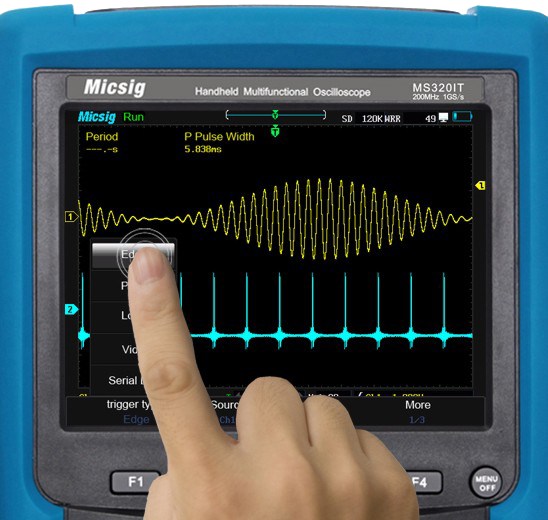 micsig ms310it mit Touchscreen