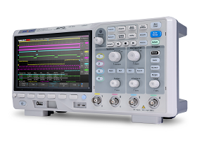 100MHZ Siglent SDS1104X-U 4 Kanal 7TFT 14Mpoints 100.000wrfms/s SPO Digital Speicher Oszilloskop