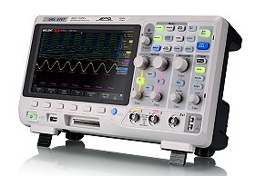 Siglent SDS1102X+ 100MHz 2CH Externer Trigger 16x Logik Eingang 1GSA 14Mpoints 60.000wrfms 100MHZ Siglent SDS1102X+ 8TFT 14Mpoints 60.000wrfms/s SPO Digital Speicher Oszilloskop mit 1CH Funktionsgenerator,