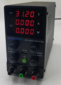 SPS3010 0-10A 0-30V kleines leichtes kompaktes 1CH Laborschaltnetzteil Labornetzgerät 1x 0-30V / 0-10A / 5V 2A USB