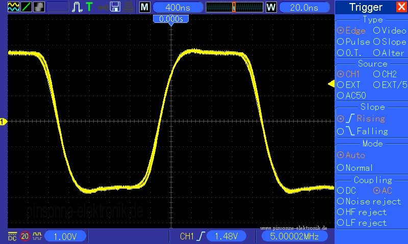 Hantek DSO5000 Serie DSO5062B DSO5102B DSO5202B , Tekway DST1062B DST1102B DST1202B, Triggermen,  erklrt von pinsonne-elektronik.de