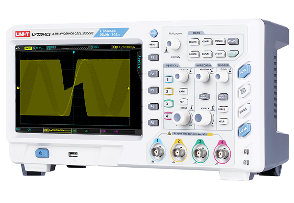 70MHZ 4CH Digital Speicher Oszilloskop UNI-T UPO2074CS