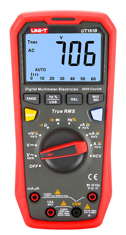 Uni-T UT161B 6000Digits TRMS USB Interface Backlight