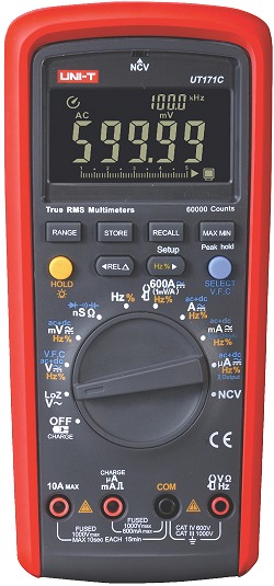 Uni-T UT171C 60.000Counts OLED Multimeter Präzisions Multimeter UNI-T UT171C OLED Display USB I/O