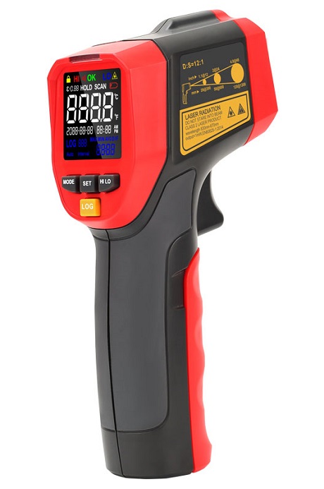Uni-T UT301C+ 12:1 -32..600 Grad UNI-T UT301C+ INFRAROT-THERMOMETER