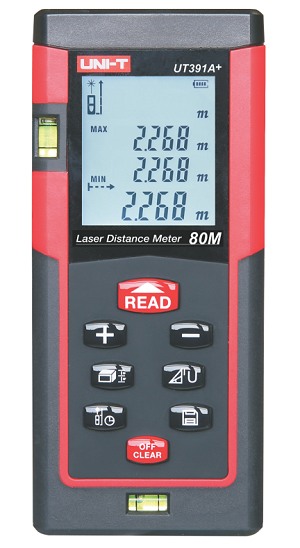 Uni-T UT391A+ 80m Laser-Enfernungsmessgert