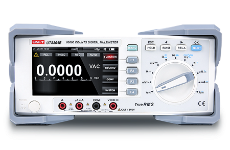 Przisions-Tischmultimeter UNI-T UT8804E 100KHz True RMS 2xTemp USB