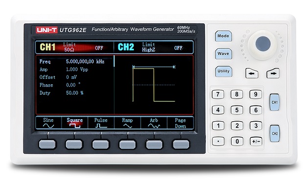 Uni-T UTG962E 2CH DDS Arbitrary Signal Generator 14bit