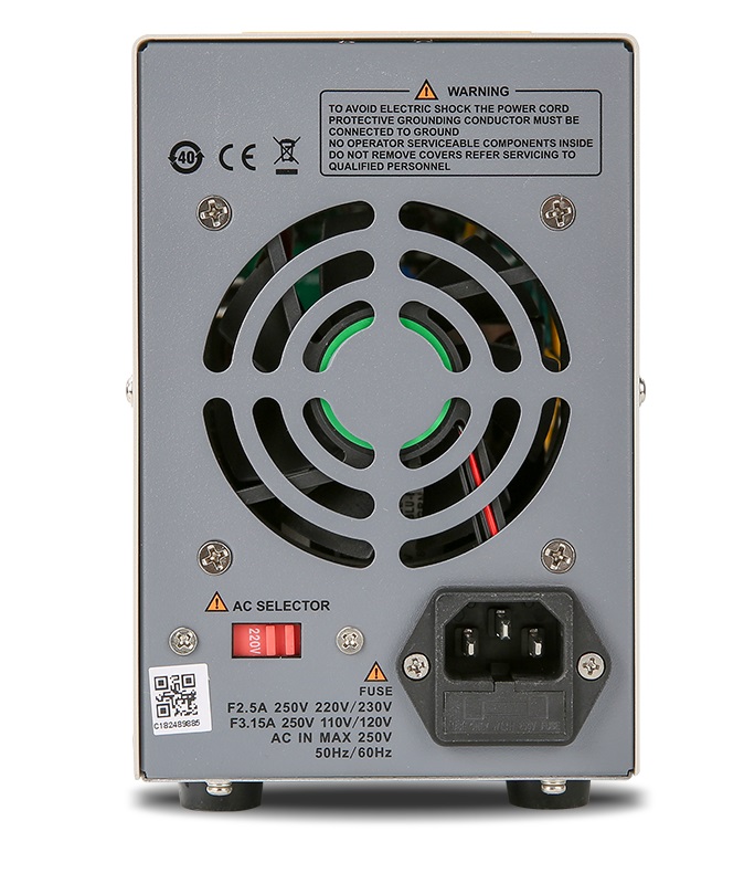 Uni-T UTP1305 0-32V 0-5A dc regulated power supply front view