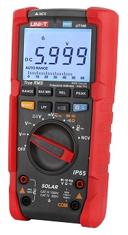 UNI-T UT196 SOLAR PRO Outdoor Auto Range Digital Multimeter mit 6000 DIGITS LoZ AutoBacklight und zuschaltbarer LED