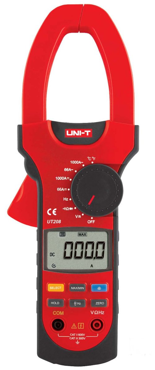 uni-t ut208 current clamp meter