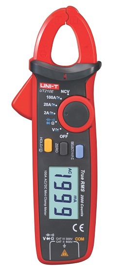 Uni-T UT210E TRMS Stromzangen-Multimeter Digital Clamp Multimeter