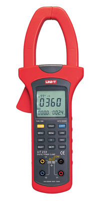 Uni-T UT233 Stromzangen-3 Phasen Leistungsmess-Multimeter Digital POWER Clamp Multimeter