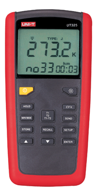 UNI-T UT325 DUAL/Differenz Thermometer