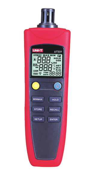 UNI-T UT331 Temperatur und Luftfeuchtemessgerät & Logger
