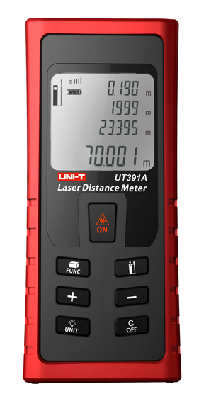 UT391A Bedienflche Display - Uni-T LASER Distance Meter 0-70m