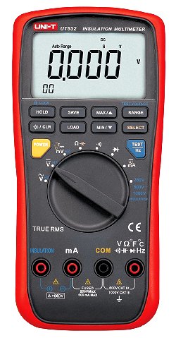 UNI-T UT532 Isolationswiderstandsmessung+Multimeter