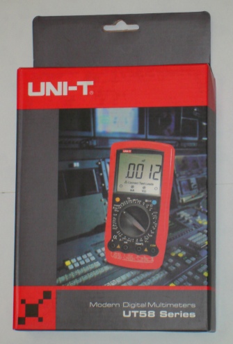 Uni-T UT58D Verpackung