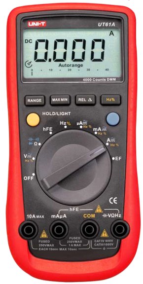 UNI-T UT61A Auto Range Digital Multimeter mit Leitungsdetektion