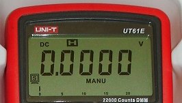 Uni-T UT61E 10kHz TRMS Multimeter mit CE und GS USB