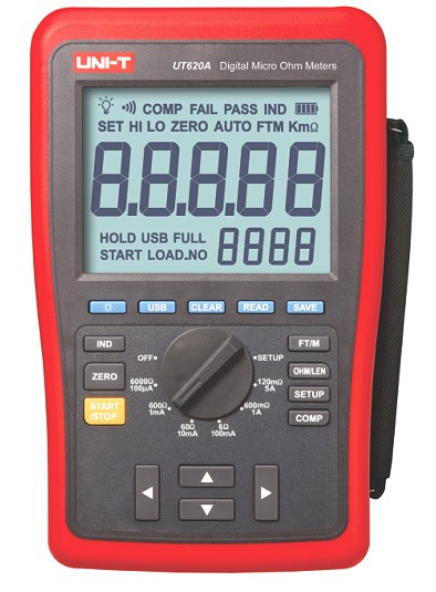 Uni-T UT620A hochgenaues Mikro Ohmmeter Uni-T UT620B Digital Micro-Ohm Meter