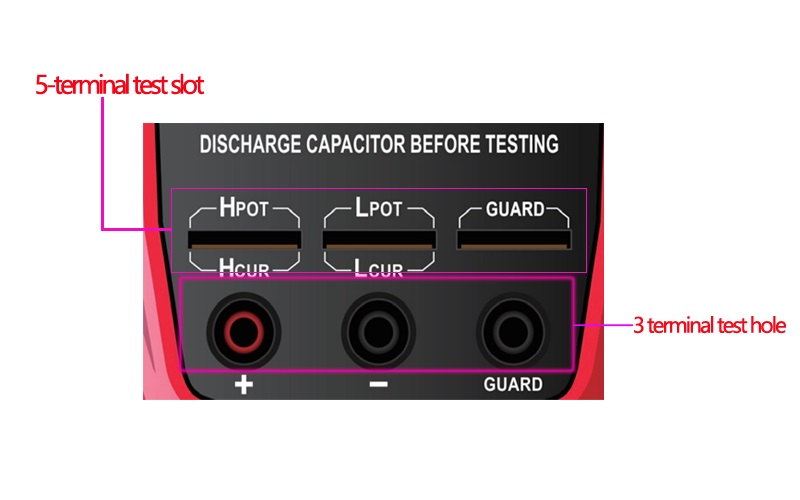 Uni-T UT622E 100Hz-10kHz 4 Leiter Przisions LCR Meter Basisfehler <0.1% von vorn, erklrt von pinsonne-elektronik.de