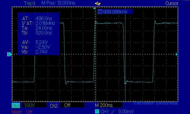 Uni-T UTD2102CEX, UTD2052CEX Cursormessung