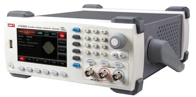 Uni-T UTG2122B 120MHz 2CH 16bit DDS Arbitrary Signal Generator